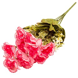 Изкуствен стрък Карамфил Елеганц Cloves, 40 см, Цвят Розов