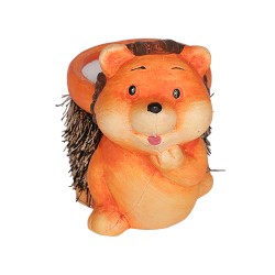 Керамична кашпа Ежко Elegantz Hedgehog, Керамика, 10х9.5х7 см, Многоцветен