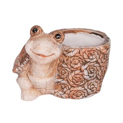 Керамична кашпа Костенурка Ата Elegantz Turtle, Керамика, 11х9х7 см, Многоцветен