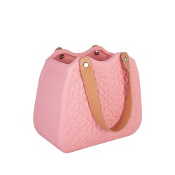 Керамична Кашпа Elegantz Bag Flower Керамика, Ф 17 х 8 x 18 см, Rose