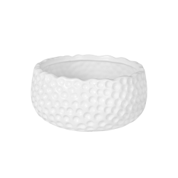 Керамична Кашпа Elegantz Diffiuse Bubble S, Керамика, Ф 7 х 13 см, White