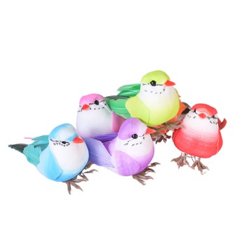 Птици за декорация Elegantz Birds - 12 броя
