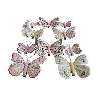 Пеперуди за декорация  Elegantz Вutterflies Shick  10 броя