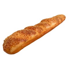 Декоративна изкуствена багета с поръска  Elegantz Baguette , Полиетилен, 50х7х6 см