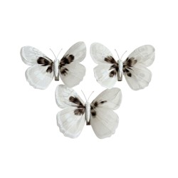 Пеперуди за декорация Elegantz Natural Touch 3 броя