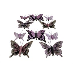Пеперуди за декорация  Elegantz Вutterflies Glomour  10 броя
