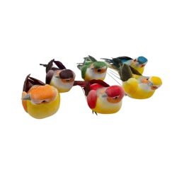 Птици за декорация Elegantz Birds  Sweety- 12 броя