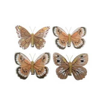 Elegantz Real Fly Decorative Butterflies – 6 pieces per box