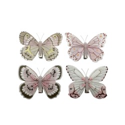 Пеперуди за декорация Elegantz Real Fly  6 броя в кутия