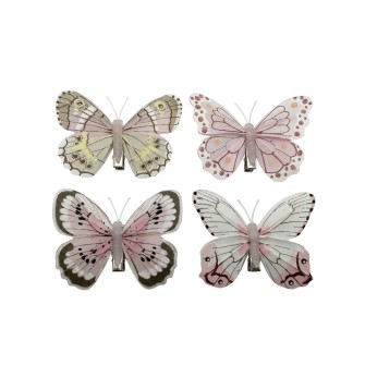 Пеперуди за декорация Elegantz Real Fly  6 броя в кутия