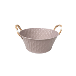 Метална кашпа Elegantz Frame Plantner Метал, Ф 10 см х 25 см, Crepe