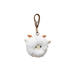 Плюшена играчка висяща Elegantz Charms Goat; Плюш; 12 см; White