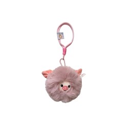 Плюшена играчка висяща Elegantz Charms Piggy; Плюш; 12 см; Pink