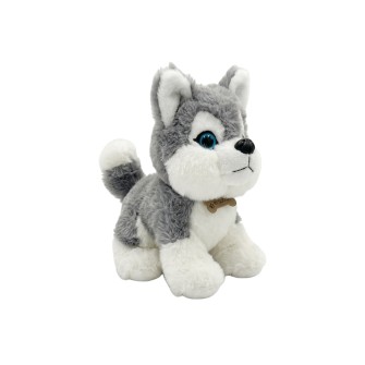 Плюшено кученце Elegantz Mr. Ice; Плюш; 26х14х26см; White&Grey