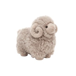 Плюшен овен Elegantz Funny Fluffy Ram; Плюш; 28х18х26см; Beige/Natural