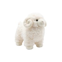 Плюшен овен Elegantz Funny Fluffy Ram; Плюш; 35х25х30см; White