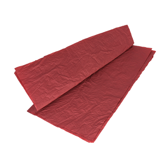 Опаковъчна хартия на листи Elegantz Chennai paper, 52см х54см, Red