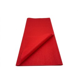 Опаковъчна водоустойчива  хартия Физелин Elegantz Non-Woven wrapping paper, 58см х 58см, Red