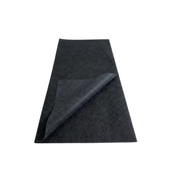 Опаковъчна водоустойчива  хартия Физелин Elegantz Non-Woven wrapping paper, 58см х 58см, Black