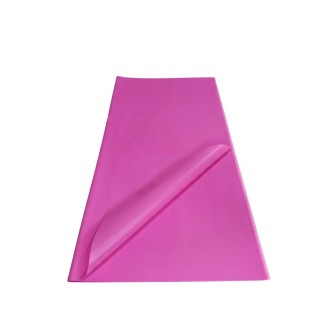 Опаковъчна хартия Elegantz  Matt Clear (Корейска хартия), 60см х60см, Hot Pink