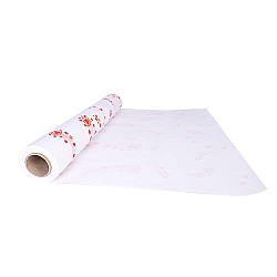 Крафт хартия HEARTS WHITE