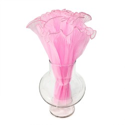 Плисирана органза  Elegantz Pack , 360 см, Pink