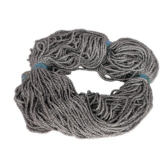Текстилен шнур за декорация Elegantz Glitter, 180м, Сребърен