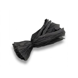 Водоустойчива намачкана млечна хартия тишу Elegantz Wrinkled, Black