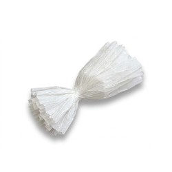 Водоустойчива намачкана млечна хартия тишу Elegantz Wrinkled, White