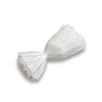 Водоустойчива намачкана млечна хартия тишу Elegantz Wrinkled, White