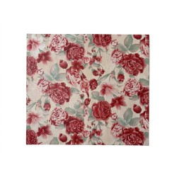 Луксозна водоустойчива опаковъчна  хартия  Elegantz Flower style paper, 58см х 43см, Red