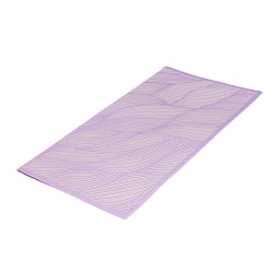 Опаковъчна хартия Elegantz Leaves (Корейска хартия), 60см х60см, Lavender