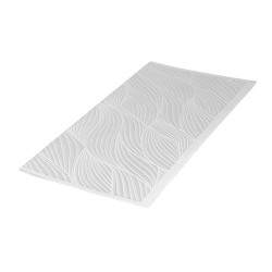 Опаковъчна хартия Elegantz Leaves (Корейска хартия), 60см х60см, White