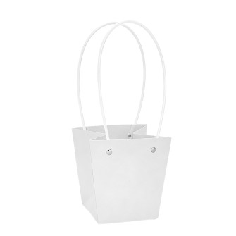 Торбички за саксийно цвете Elegantz Rainbow Colors  M, White