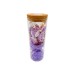 Luxury glass jar with LED Elegantz Bouquet Best Wishes, Lavender