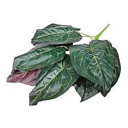 Изкуствена зеленина Elegantz Dieffenbachia , 40 см, Цвят Зелен