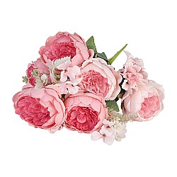Изкуствен букет божур  Elegantz Karl Paeonia ,55 см, Bubllegum