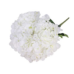 Изкуствен букет хортензия Elegantz Exe, 50 см, White
