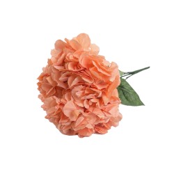  Изкуствен стрък хортензия Елеганц OPIUM, 50см, Apricot