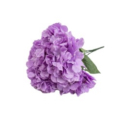 Изкуствен стрък хортензия Елеганц OPIUM, 50см, Аметист