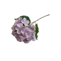 Artificial hydrangea stem Elegantz Single Stemp, 62 cm, Lavender
