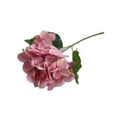 Artificial hydrangea stem Elegantz Single Stemp, 62 cm, Watermelon