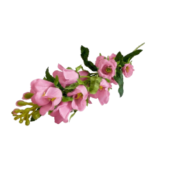 Artificial Campanula stalk Elegantz Medium, 85 cm, Pink