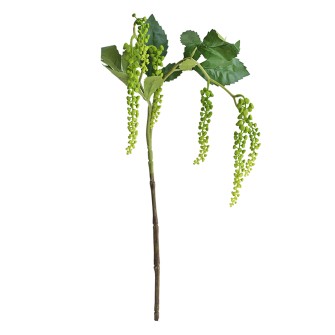 Висящ изкуствен стрък Амарантус Elegantz Amaranthus Alegria , 75 см, Цвят Зелен