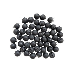 Декоративни изкуствени боровинки Elegantz Blueberry; Пластмаса; 2 см