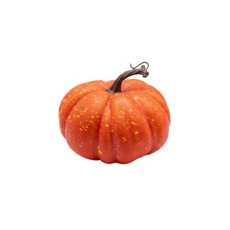 Декоративна тиква Elegantz Pumpkin M; Пластмаса; 13 х 16 см; Оранжев