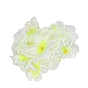 Artificial poppy head - White