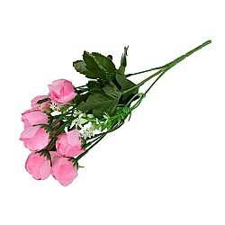 Изкуствен стрък Elegantz Tulip, 28см,Pink