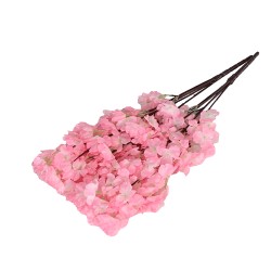 Artificial stem Japanese cherry Elegant PINK, 54 cm, Color Pink