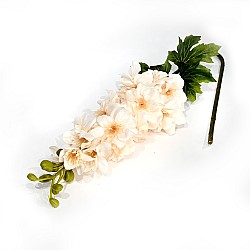 Изкуствен стрък Elegantz  Делфиниум - CREAM